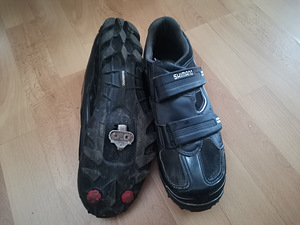 Shimano MTB must jalatsid , Shimano SPDSL must-sinine (3 foto / 4)