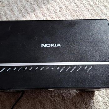 Модем/роутер - Nokia E-240W-A (Elisa)