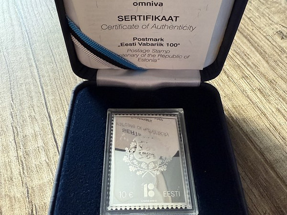 Hõbemark “Eesti Vabariik 100”