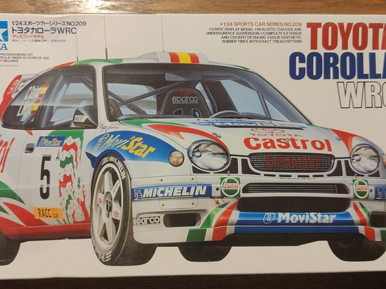 Tamiya 1/24 Toyota Corolla WRC 1997 модель