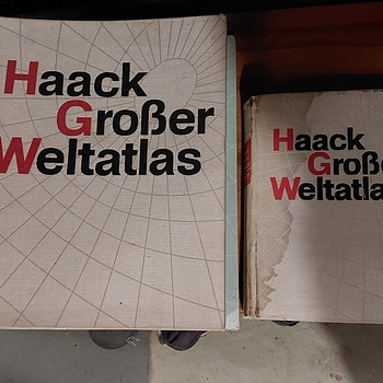 Haack Weltatlas 1968