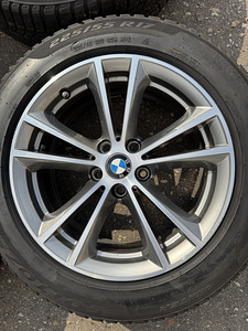 17" BMW style 631 originaalveljed 5x112 + lamellrehvid 6-7mm (1 foto / 9)