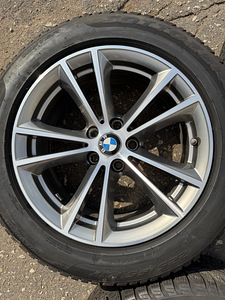 17" BMW style 631 originaalveljed 5x112 + lamellrehvid 6-7mm (4 foto / 9)