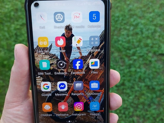 Vastupidav Android telefon IP69