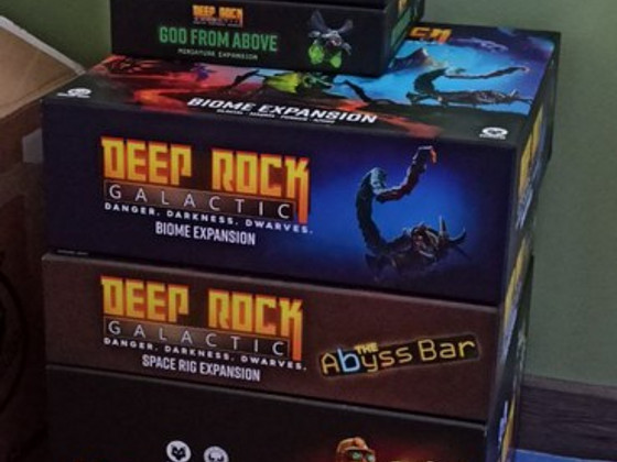 Deep rock Galactic board game deluxe edition+все дополнения