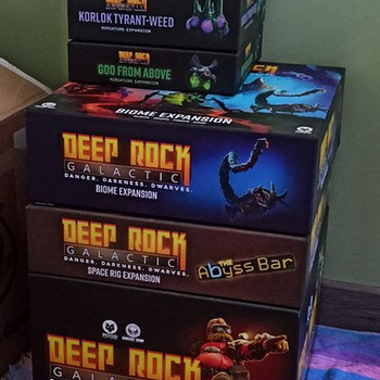Deep rock Galactic board game deluxe edition+все дополнения