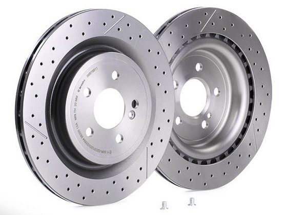 Brembo tagumised pidurikettad 09.B788.11 komplekt 2tk Ø 330