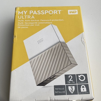 Western Digital WD Passport Ultra 2TB , Gold