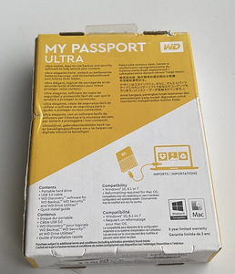 Western Digital WD Passport Ultra 2TB , Gold (2 foto / 2)