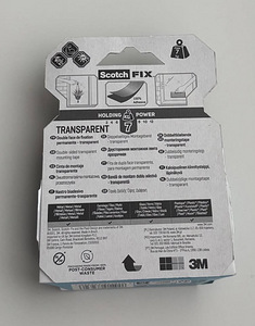 Scotch-Fix Transparent Mounting Tape (2 фото из 2)