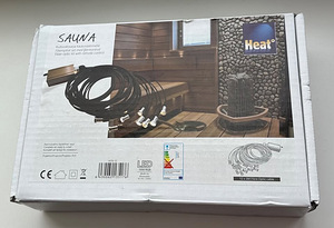 Heat fiber optic LED sauna set 12x3m 16W (1 foto / 1)