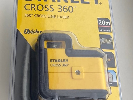 Stanley Laser Cross 360 Red 20M