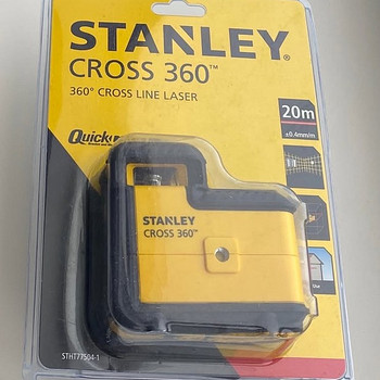 Stanley Laser Cross 360 Red 20M