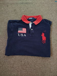 Ralph Lauren поло размер s-m (1 фото из 3)