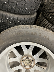 Volvo XC60 4 шт. 18" диски + шины Continental Ice Contact 2 (4 фото из 7)