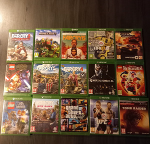 Xbox one s koos pulti ja mängudega (2 foto / 3)