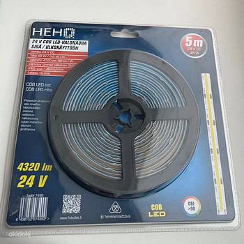 Led strip Cob 5m 24V / 12 V