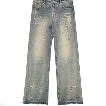 Racer Worldwide Blue Distressed Jeans.