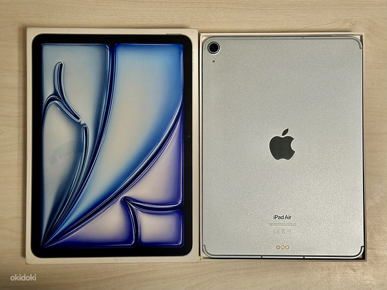Apple iPad Air 11 M2 256GB Wi-Fi+Cellular Blue nagu uus!