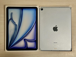Apple iPad Air 11 M2 256GB Wi-Fi+Cellular Blue nagu uus! (1 foto / 5)