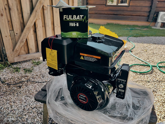 Loncin G420FD-A bensiinimootor 9kw 15hj ELEKTRISTARTER