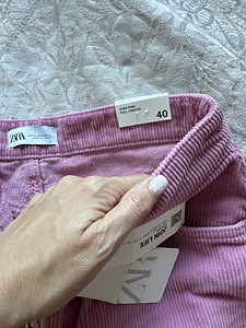 Женские новые брюки Zara (6 фото из 6)