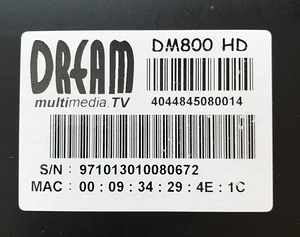 Dreambox DM 800 HD PNR (6 foto / 7)