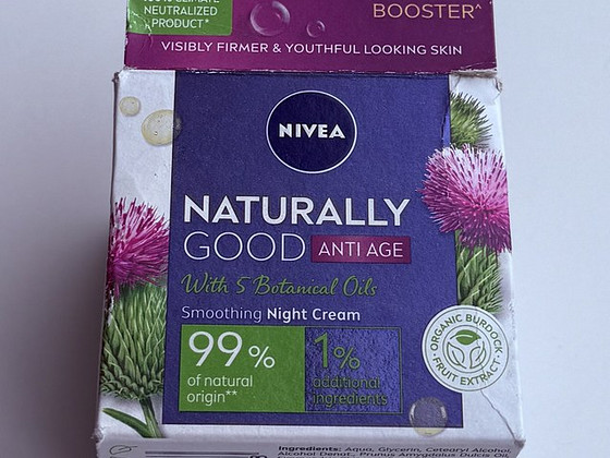 NIVEA Naturally Good Anti Age Night Cream / Day Cream, 50ml