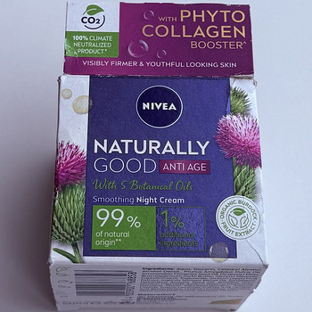NIVEA Naturally Good Anti Age Night Cream / Day Cream, 50ml