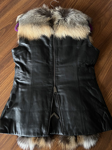 Myya naturaalne Gold Fox karusnaha vest, suurus 38 (6 foto / 7)