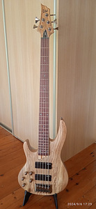 ESP LTD B205SM Natural Satin LH 5-струнная бас-гитара для ле (1 фото из 9)