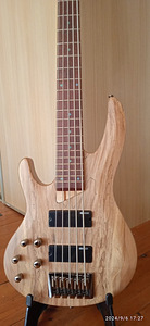 ESP LTD B205SM Natural Satin LH 5-струнная бас-гитара для ле (2 фото из 9)