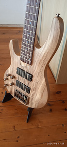 ESP LTD B205SM Natural Satin LH 5-струнная бас-гитара для ле (9 фото из 9)