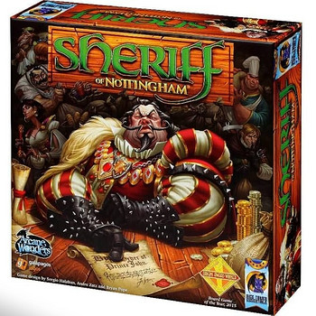 Неиспользованная настольная игра "Sheriff of Nottingham"