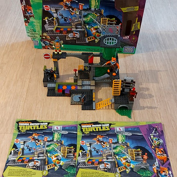 Klotsid MEGA blocks teenage mutant ninja turtles konstruktor