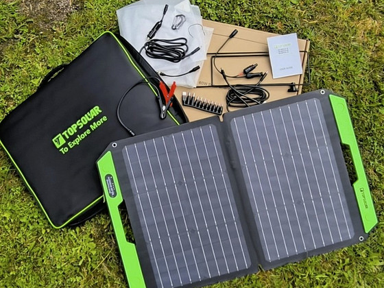 Складная солнечная панель TP-solar 60W 19V camping