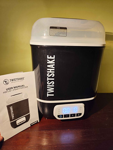 Twistshake aurusterilisaator + kuivati töötab, puhas (2 foto / 4)