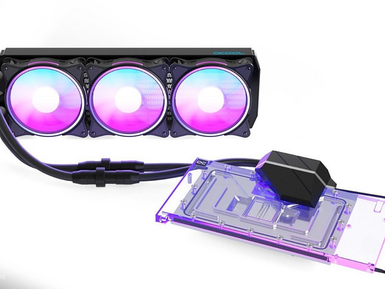 Alphacool Eiswolf 2 AIO - 360mm RTX 4080 vesijahutus