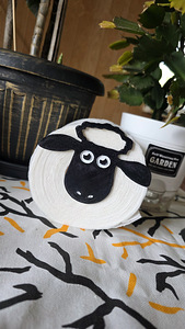 3D prinditud vetsupaberi dekoratiivid (lammas) (1 foto / 3)