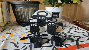 3D prinditud vetsupaberi dekoratiivid (lammas) (2 foto / 3)