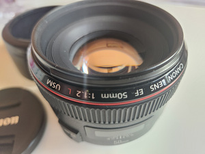 Canon Lens EF 50mm 1:1.2 L USM (5 foto / 5)