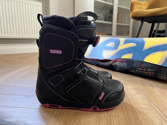 Сноубордические ботинки Salomon 42 Женские система BOA