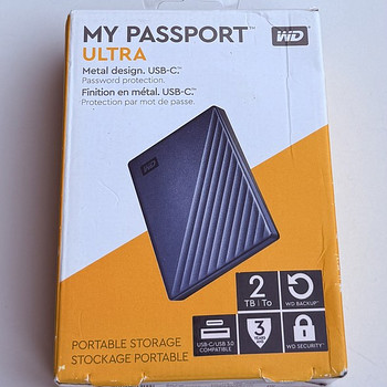 Western Digital WD My Passport Ultra 2TB USB-C , Blue