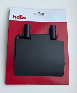 Habo Toilet paper holder Silver / Black (1 фото из 4)