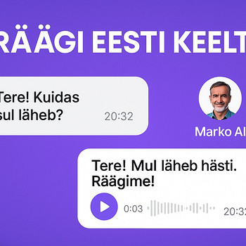 AI-Репетитор эстонского: Практика речи 24/7