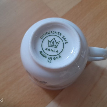 Kahla kohviserviis DDR