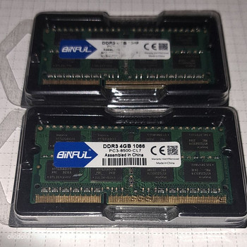 Binful оперативная память для ноутбуков 2x4GB общее 8GB