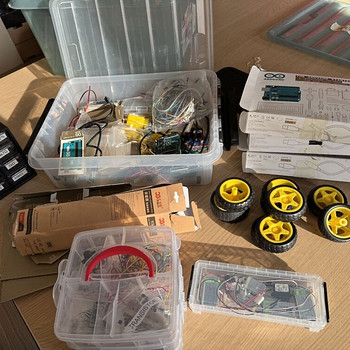 Набор для начинающих Arduino 3 шт + аксессуары