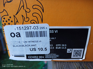 Korvpallijalats Nike LeBron Witness VI suurus 44,5 (10 foto / 10)