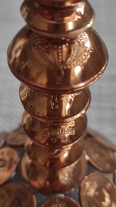 Винтажный подсвечник (2 фото из 9)